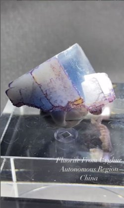 画像1: フローライト　ウイグル自治区 中国産（Fluorite From Uyghur Autonomous Region China）