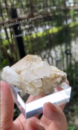 画像4: ヒマラヤンクォーツ　クラスター，ハシュピ　パキスタン産（Himalayan quartz Cluster From Pakistan）