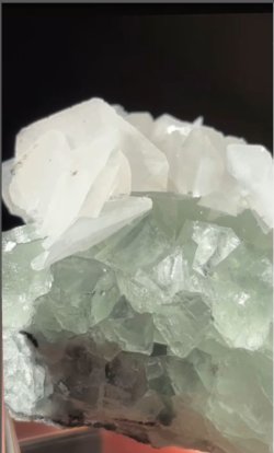 画像4: フローライト シャンファーリン カルサイト共生　中国産 ( Fluorite Calsite, Xianghualing Mine, Linwu Co., Chenzhou, Hunan, China )