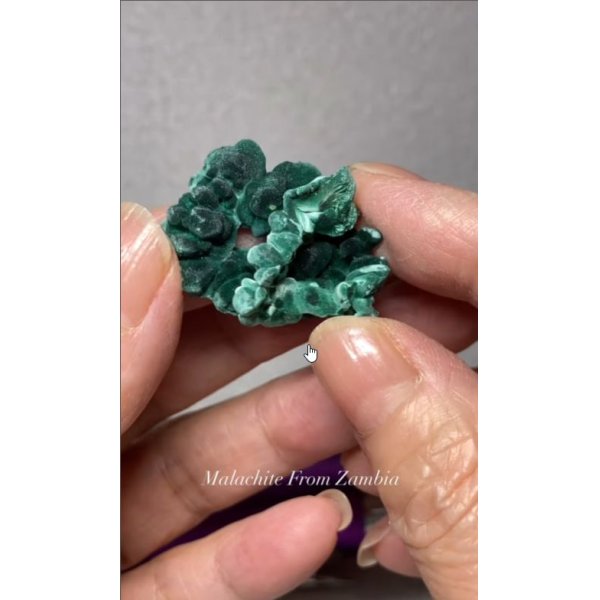 画像1: マラカイト　ザンビア産（Malachite From Zambia） (1)