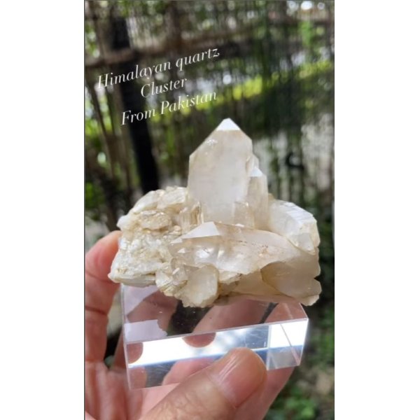 画像5: ヒマラヤンクォーツ　クラスター，ハシュピ　パキスタン産（Himalayan quartz Cluster From Pakistan） (5)