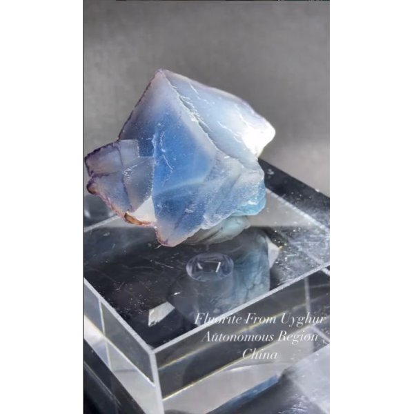 画像2: フローライト　ウイグル自治区 中国産（Fluorite From Uyghur Autonomous Region China） (2)