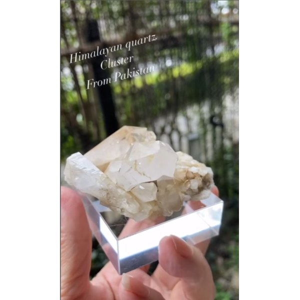 画像4: ヒマラヤンクォーツ　クラスター，ハシュピ　パキスタン産（Himalayan quartz Cluster From Pakistan） (4)