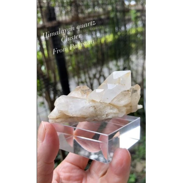 画像3: ヒマラヤンクォーツ　クラスター，ハシュピ　パキスタン産（Himalayan quartz Cluster From Pakistan） (3)