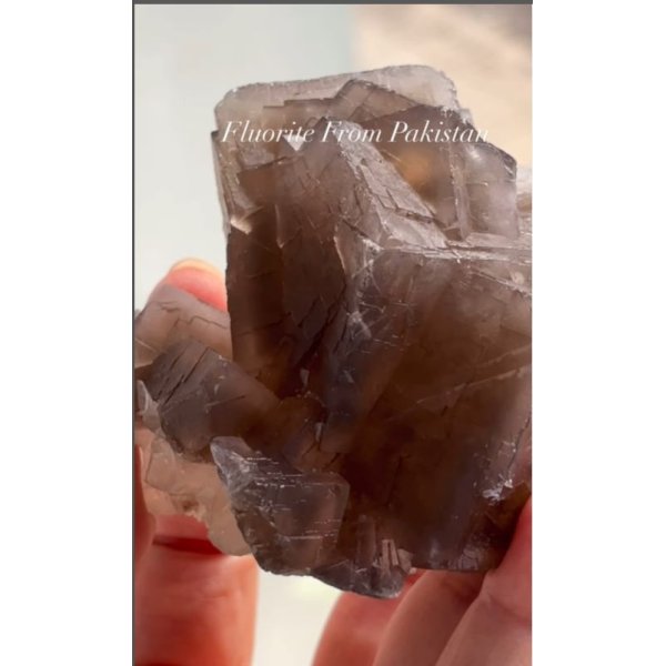 画像4: グレーフローライト　スカルドゥ ギルギット、パルジスタン パキスタン産（Fluorite Skardu, Gilgit-Baltistan, Pakistan） (4)