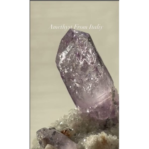 画像1: アメジスト　イタリア産（Amethyst, Sassari Osilo, North Sardinia Province, Sardinia Amethyst,Italy） (1)