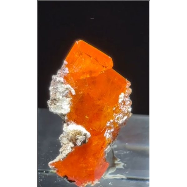 画像1: ウルフェナイト　アメリカ産（WULFENITE, Red Cloud Mine, Arizona, U.S.A.） (1)