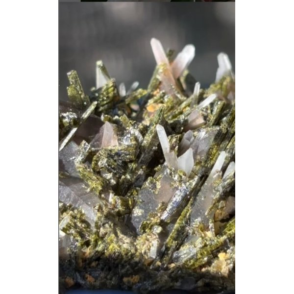 画像5: ヘマタイト クォーツ エピドート　ペルー産 ( Hematite Quarz Epidote, San Felipe Mine, Sartimbamba,a Libertad, Peru ) (5)