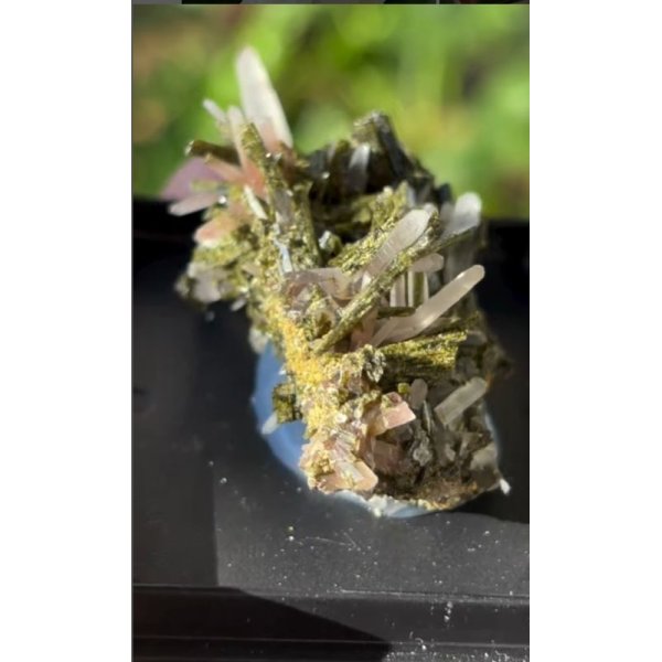 画像3: ヘマタイト クォーツ エピドート　ペルー産 ( Hematite Quarz Epidote, San Felipe Mine, Sartimbamba,a Libertad, Peru ) (3)